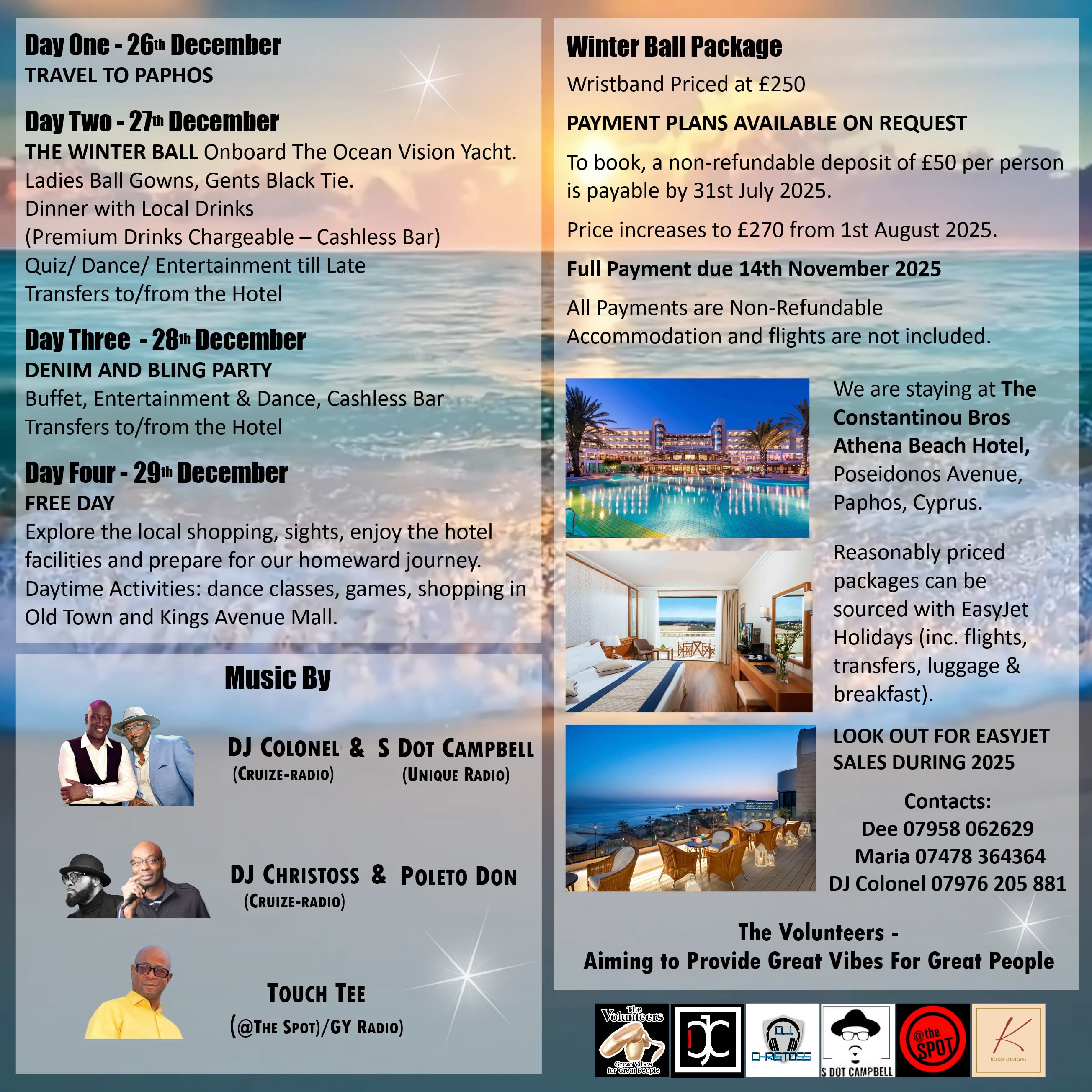 Sun & Soul Cyprus 2 - 9 Nov 2025